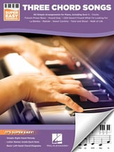 Three Chord Songs piano sheet music cover